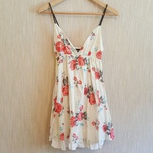 Wet Seal White Floral Summer Dress